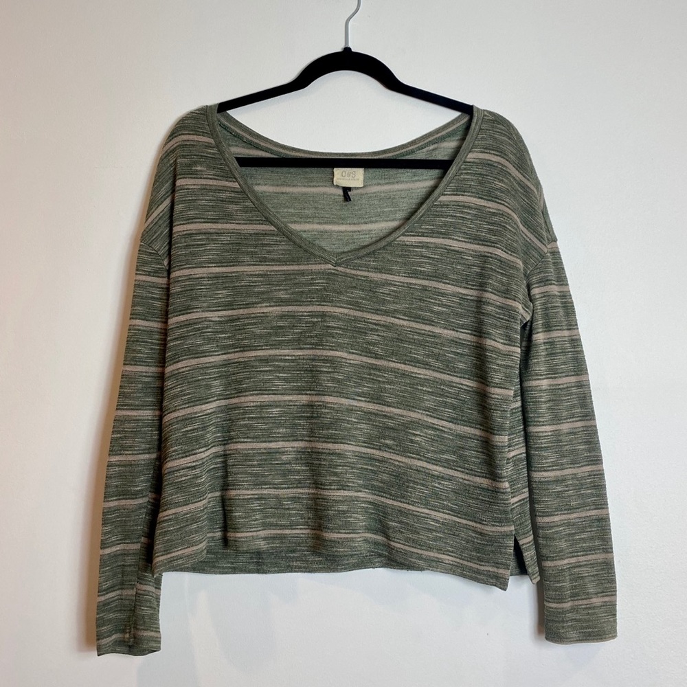 C&S Forever 21 Olive Green Sweater - Size XS